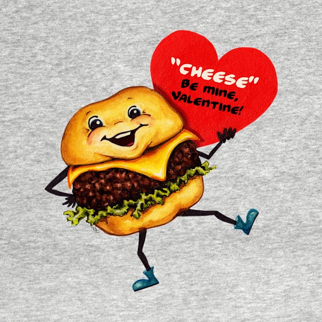 Valentine Cheeseburger by KellyGilleran